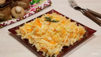 Салат из моркови по-деревенски