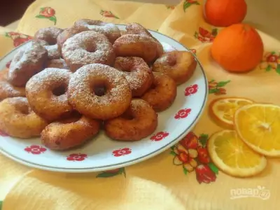 Апельсиновые пончики