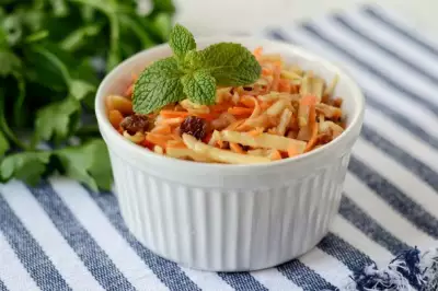 Салат с репой и морковью фото