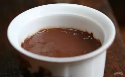 Простой шоколадный пудинг