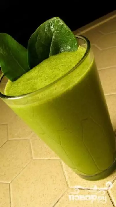 Зеленый витаминный напиток благо