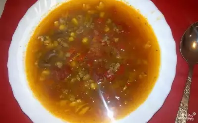 Фасолевый суп без картошки