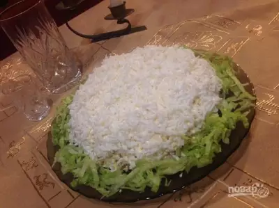 Праздничный салат "Невеста"