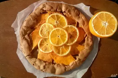 Тыквенный пирог с апельсином