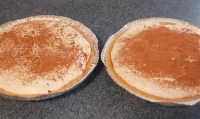Пирог с арахисовым маслом