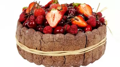 Торт-десерт "Дары лета"