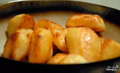 Картошка кусочками в духовке