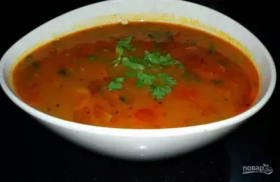 Томатный суп по-индийски