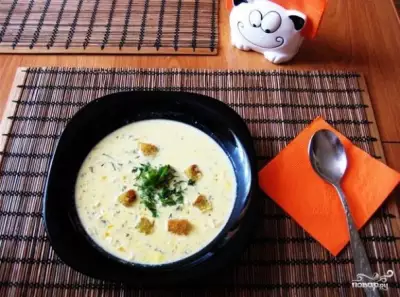 Сырный суп Тануки
