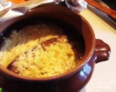 Луковый суп в мультиварке