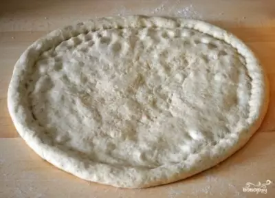 Воздушное тесто для пиццы