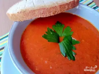 Густой томатный суп
