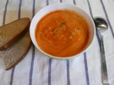 Томатный суп с фаршем