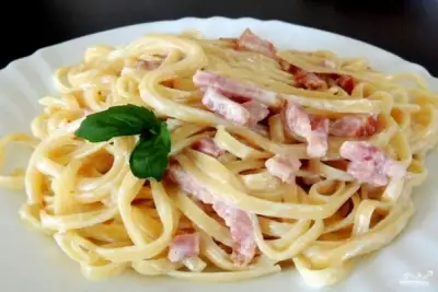 Соус для спагетти "Карбонара"