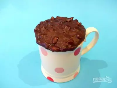 Шоколадный кекс "Пять минут"