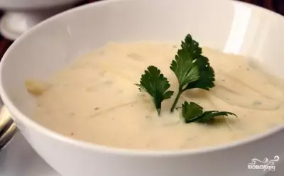 Сырный суп-пюре в мультиварке