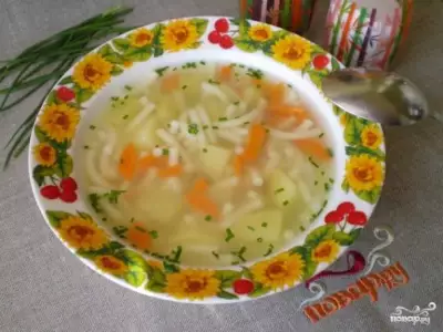 Простой и быстрый суп