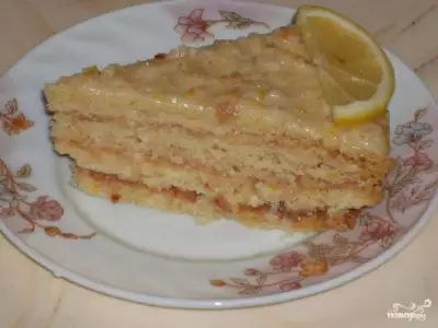 Торт "Лимонник"