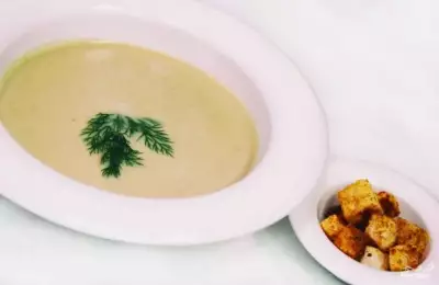 Крем-суп из вешенок