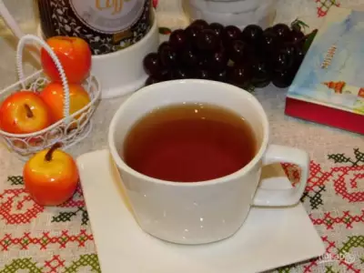 Яблочный чай с корицей