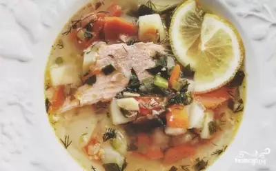Рыбный суп в мультиварке