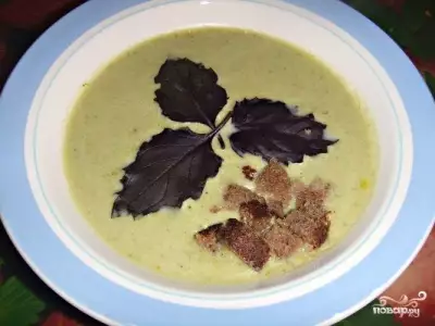 Крем-суп из брокколи в мультиварке