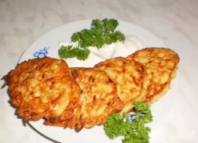 Котлеты из моркови и кабачков