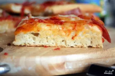 Сицилийская пицца sfincione