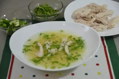 Суп с лапшой по-татарски