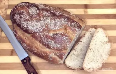 Белый сдобный хлеб