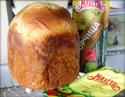 Лучший рецепт хлеба на майонезе и горчице "МахеевЪ"
