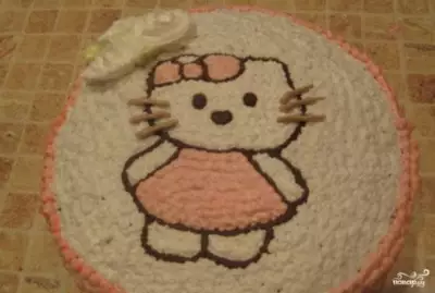 Торт на день рождения девочке 4 года