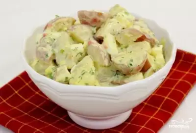 Картофельный салат баварский