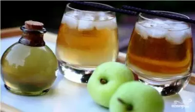 Яблочно-имбирный коктейль