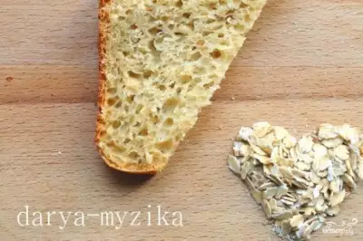 Овсяно медовый хлеб с семенами укропа и кориандром