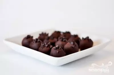 Шоколадное печенье-трюфели