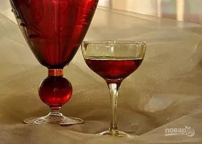 Настойка вишневая на спирту (легкий рецепт)