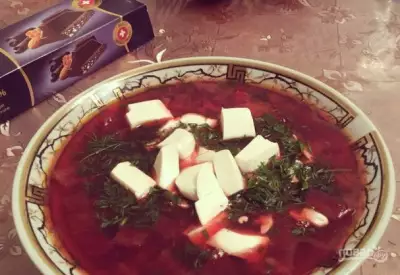 Суп из чечевицы от Юлии Высоцкой