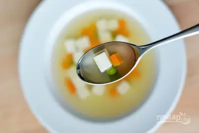 Суп с Тофу