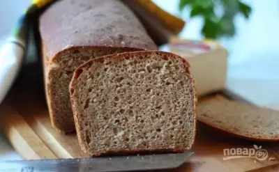 Ржаной хлеб на закваске в духовке