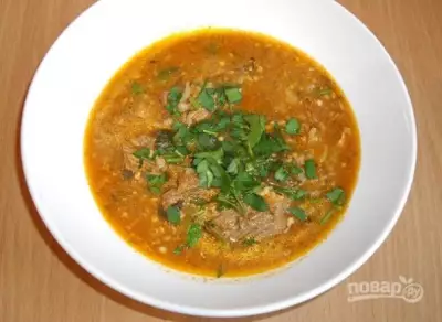 "Харчо" (грузинский суп с орехами)