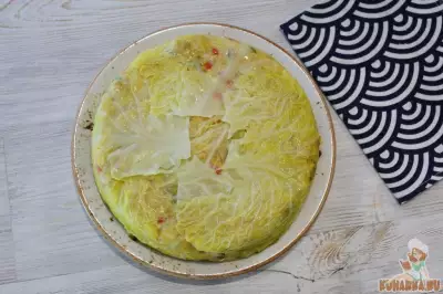 Необычный пирог из капусты