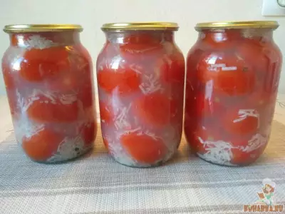 Маринованные помидоры ПОД СНЕГОМ. Простой рецепт