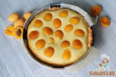 Пирог с абрикосами.