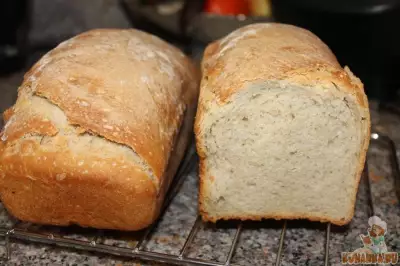 Классический пшеничный хлеб на закваске