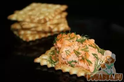 Морковно-сырный салат-намазка
