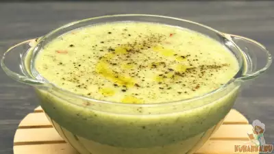 Зелёновый суп-пюре