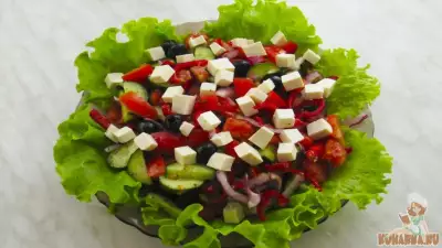 Греческий салат: необыкновенно вкусный и легкий рецепт