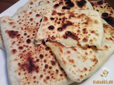 Лаваш-хачапури с сыром