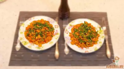 Фасоль с креветками: горячее блюдо испанской кухни
